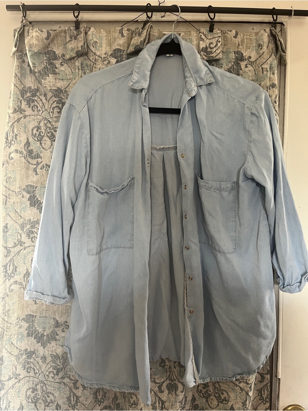 Light Blue Women’s Denim Shirt